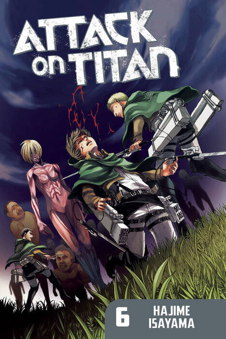 Обложка книги «Attack on Titan 6»