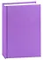 Ежедневник недат. А6 128л "New day" фиолетовый, 7БЦ, лам.soft touch, блинт.тисн, офсет - 0