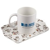 Мини-поднос Raccoons Life (21*14см) (пластик) - 2