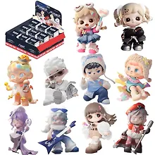Коллекционная фигурка Музыканты, серии Вселенная TNT Space, высота 11.9см, Blind Box, 12-T3012-1