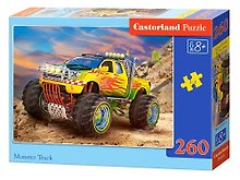 Пазл Монстр-трак Castorland 260 элементов
