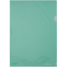 Папка -уголок «Glossy Classic» А4, пластик, зеленая, Erich Krause