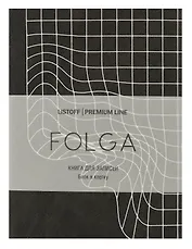Записная книжка А6 80л кл. "FOLGA. 2" иск.кожа, тиснение серебр.фольгой, ляссе