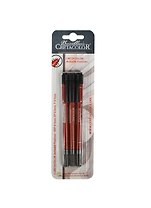 Ручки капиллярные 3 шт черные неперманентные "Fineliner", блистер, Cretacolor