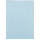 Папка-уголок А4 "Pastel" глянцевая, пластик 0.18мм, ассорти 
