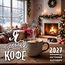 Календарь 2027г 300*300 "Я люблю кофе" настенный, на скрепке