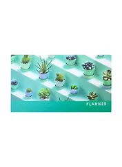 Планинг недат. 64л Модные цветы карманный, интегр.переплет, мат. ламинация, офсет