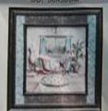Декоративная картина с рамкой... (38х38) (24910)