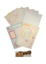 Набор заготовок-фоторамок для скрапбукинга Пэчворк (1257298) (фоторамки/9х13см+6 прищепок) (12х17,5см) (Арт Узор) (упаковка)