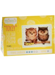 Набор Toyzy Друзья (TZ-P033) (А4) (Техника Картина шерстью) (7+) (MySweeBe) (Hand made) (Сделай своими руками)