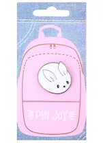 Значок Pin Joy Кролик круглый (металл) (12-08599-935)