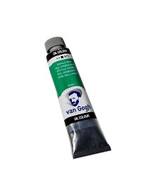 Краска масляная «VAN GOGH» изумрудный зелёный, туба 40мл, Royal Talens