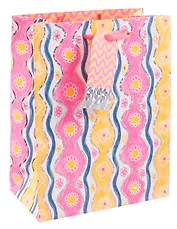 Пакет А5 23*18*10 "Цветочки" жен., бум.мат.ламинат