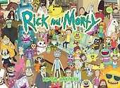 Рик и Морти. Книга наклеек (Стикербук) - 0