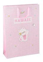 Пакет А3 45*32*10 "Kawaii. Мишка. Basic" дет., бум.мат.ламинат