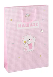 Пакет А3 45*32*10 "Kawaii. Мишка. Basic" дет., бум.мат.ламинат