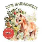 Пони-приключения. Календарь настенный на 2026 год (300х300)