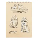 Скетчбук «Зайки», 80 листов, А4