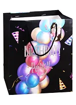 Пакет А4 32*26*13 Balloons жен., бум.мат.ламинат, ассорти