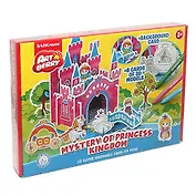 Набор д/творчества Игровой 3D пазл для раскр. ArtBerry®/Артберри/Mystery of Princess Kingdom (10флом+6 фигур д/сбор.+игр.поле) 37309