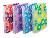 Папка, Comix, А4, на 2-х кольцах, с рисунком, ассорти