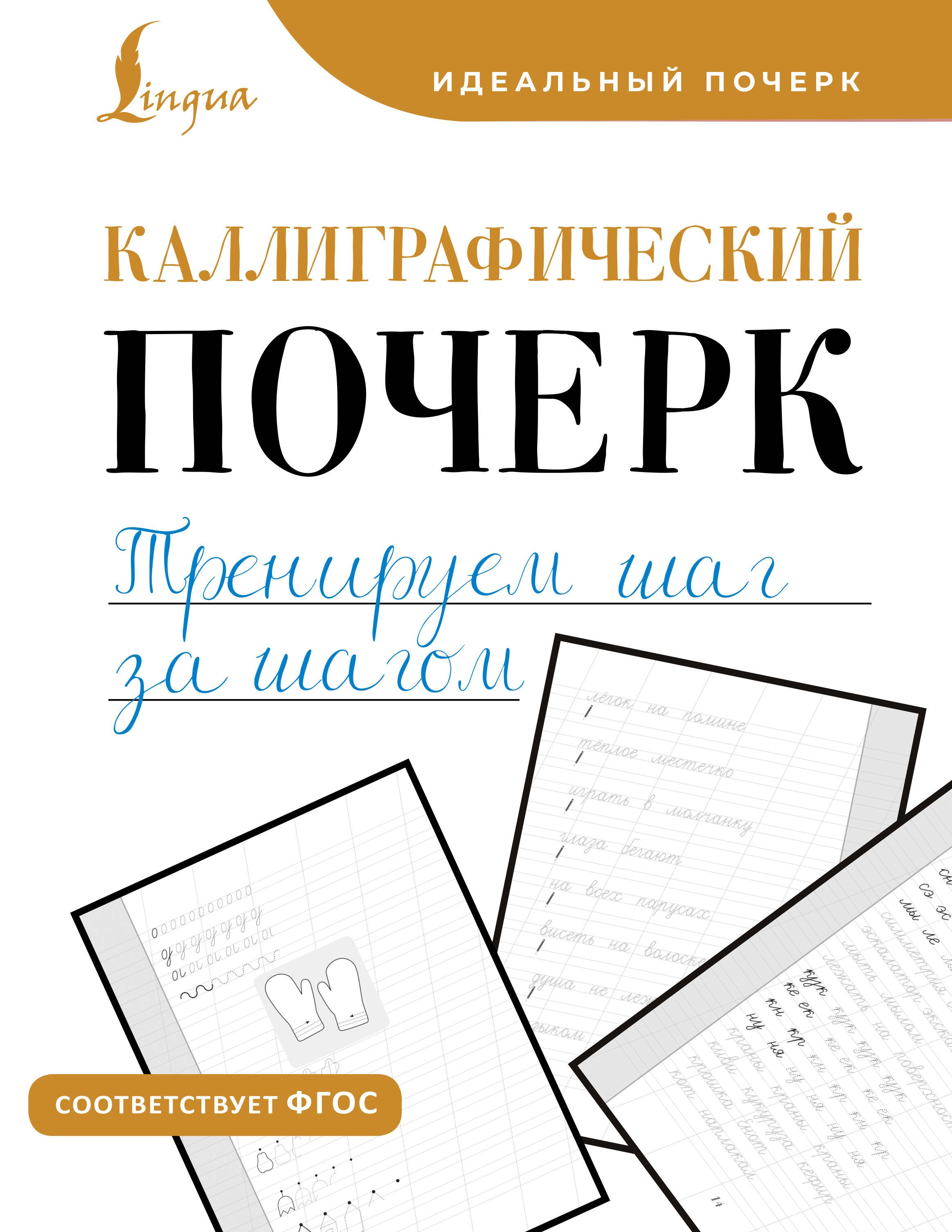

Каллиграфический почерк. Тренируем шаг за шагом