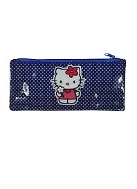 Пенал 1отд. "Hello Kitty" с наполнением (ручка, карандаш, линейка, ластик, грифели), Премьера