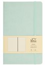 Книга для записей А5 96л кл. "Joy Book. Сахарный лед" иск.кожа, тонир.блок, скругл.углы, ляссе, резинка, карман на задн.форзаце