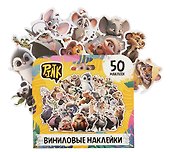 Наклейки виниловые «Животные», Pink - 0