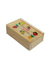 Деревянная игрушка Домино Фрукты (3757) (Altacto) (коробка)