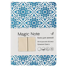 Записная книжка «Magic Note. Голубой» А6+, 96 листов в линейку, Paper Art