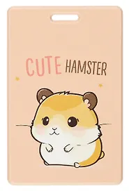 Чехол для карточек вертикальный Kawaii Хомячок Cute Hamster (ДК2024-65)
