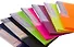 Папка с бок.прижимом А4 "PRISMA NEON", пластик 20мм, ассорти, - 1