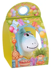 Травянчик Единорог голубой