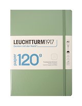 Книга для записей A5, 100 листов в точку "Edition 120G", твердая обложка, шалфей, Leuchtturm1917