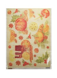 Рис. бумага для декупажа Craft Premier Глинтвейн (CP05607) (28,2х38,4см) (25г/м) (упаковка)