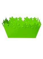 Горшок оцинкованный салатовый (139741) (9х17,5см)