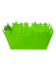Горшок оцинкованный салатовый (139741) (9х17,5см)