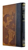 Алтай. Монголия. Китай. Тибет. Книга в коллекционном кожаном переплете ручной работы из двух видов кожи с золоченым обрезом. Парусник - 1