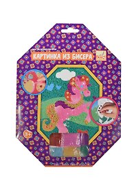 Картинка из бисера Лошадка (FD080132/3) (C40079) (20х26см) (Fancy Creative) (набор д/творчества) (3+) (упаковка)