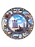 Тарелка декоративная Свято-Троицкий собор (20см) (фарфор) (Псков) (20-K8-25) - 0