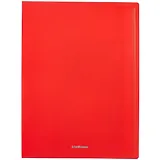 Папка 30ф А4 "Matt Classic" пластик, красный, Erich Krause