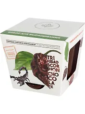 Набор д/выращивания растений Plant Republic, Перец острый Тринидад Скорпион Шоколадный