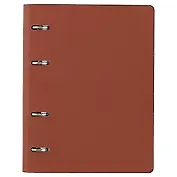 Тетрадь со сменным блоком «The notebook. Коричневый»