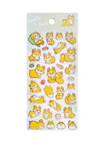 Наклейки  Корги, PVC