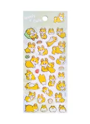 Наклейки  Корги, PVC