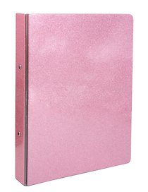 Папка на 2 кольцах «Glitter», А4, сиреневая
