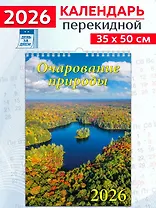 Календарь 2026г 350*500 «Очарование природы» настенный, на спирали
