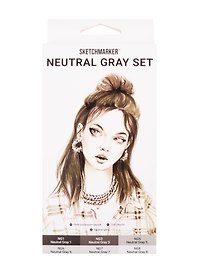 Маркеры 06цв "Neutral Gray" карт.кор., Sketchmarker