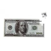 Пазл-магнит 100 $ (7х15,5 см) (698119)
